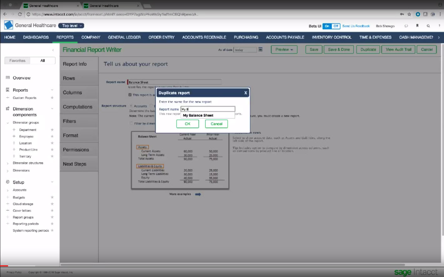 Medical Practice Accounting Software Sage Intacct